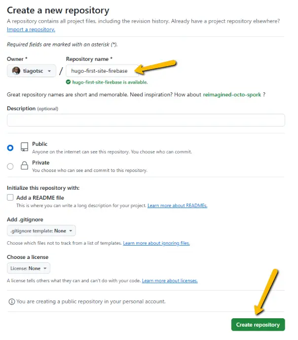 Github-botão continuar